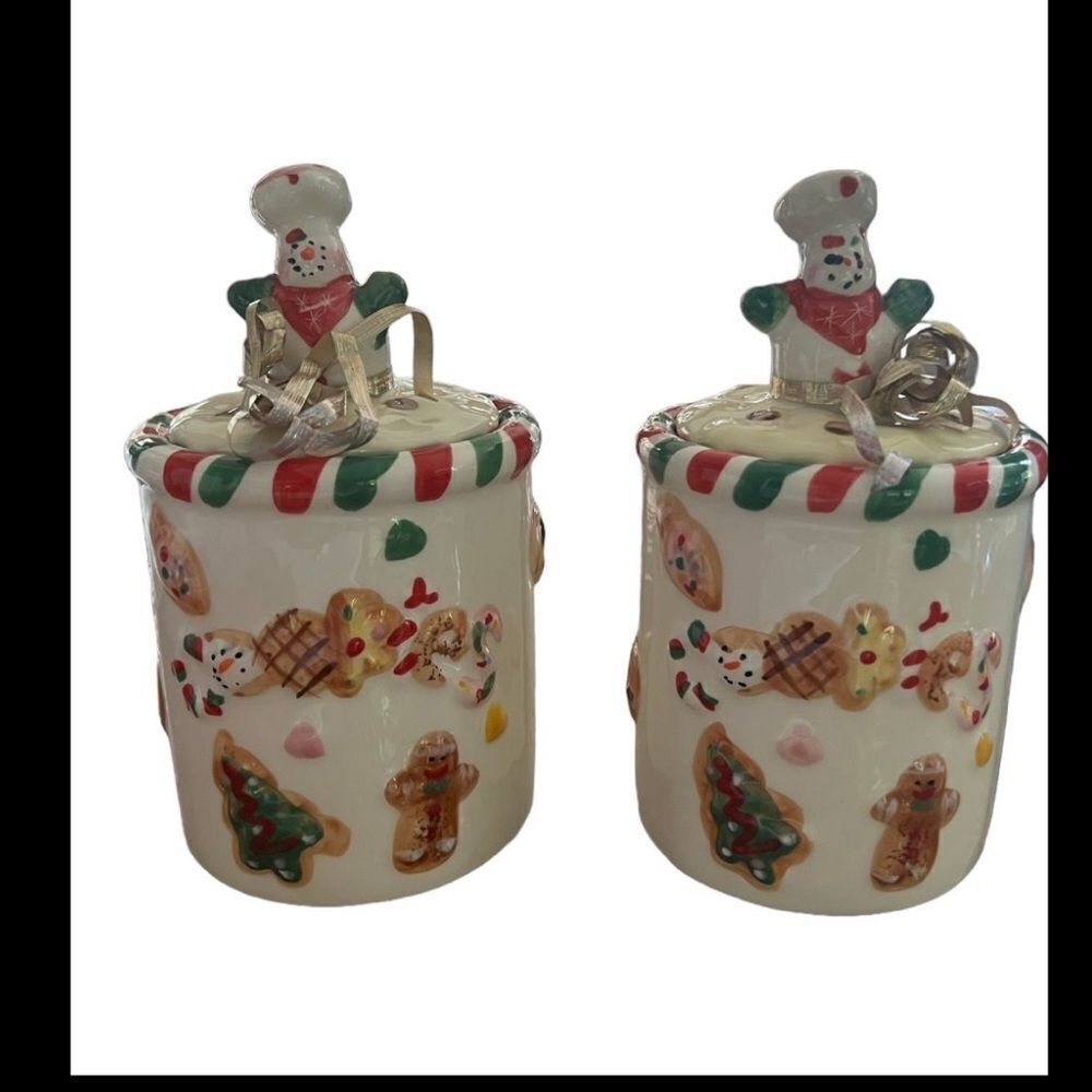 K’s Collection Mini Cookie Jars (2)